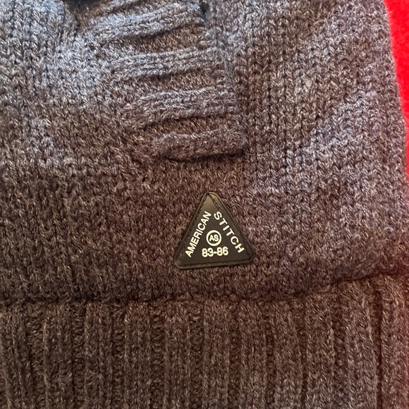 Grey Hooded Cardigan Sweater - Picture 5 of 5